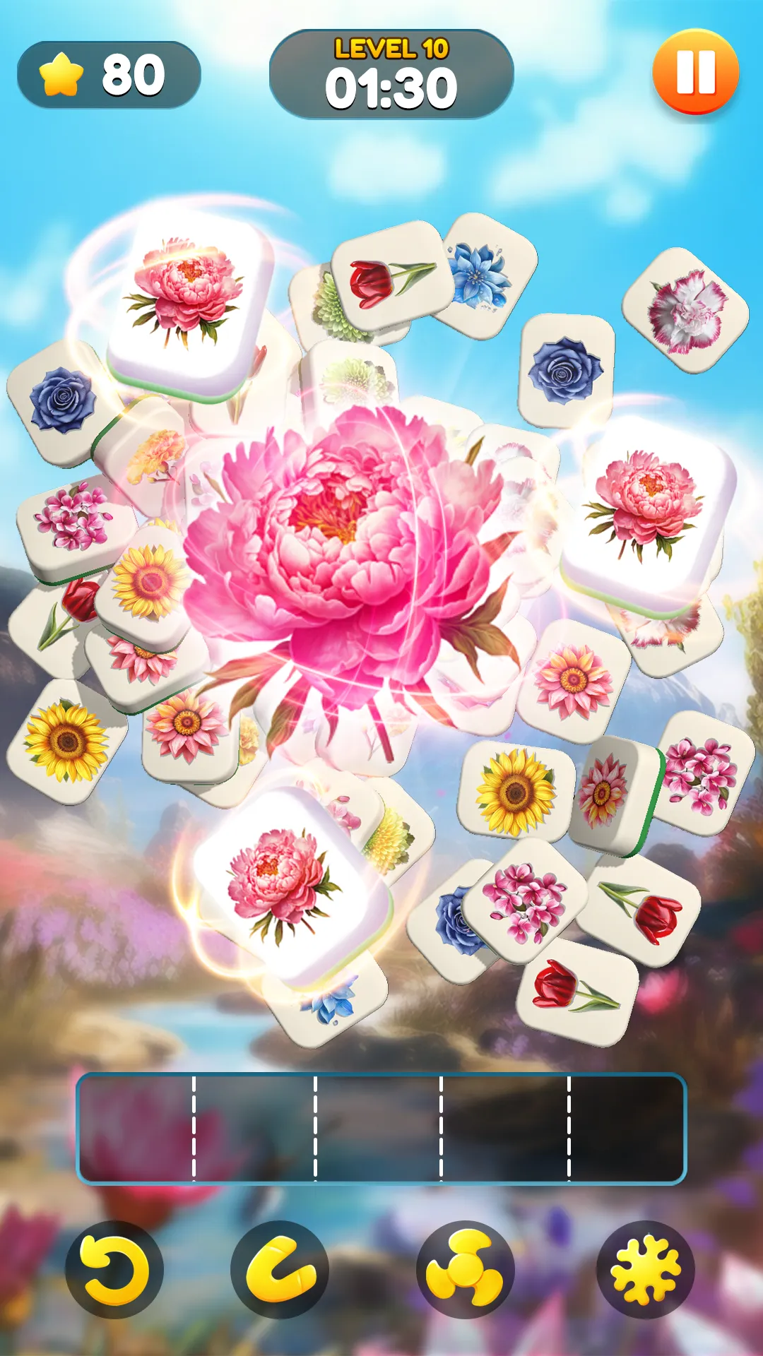 Flower Match Lover-3D Blossom | Indus Appstore | Screenshot