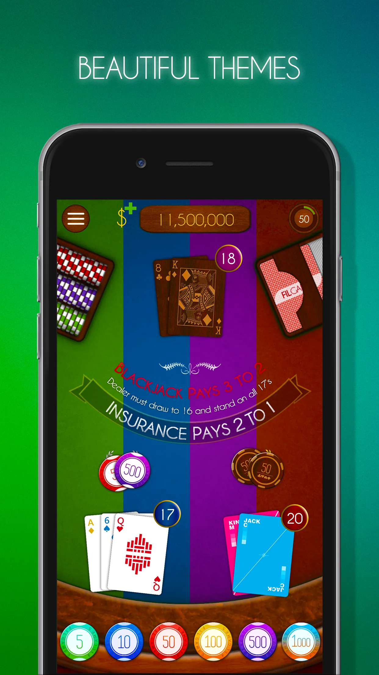 Blackjack! ♠️ Free Black Jack  | Indus Appstore | Screenshot