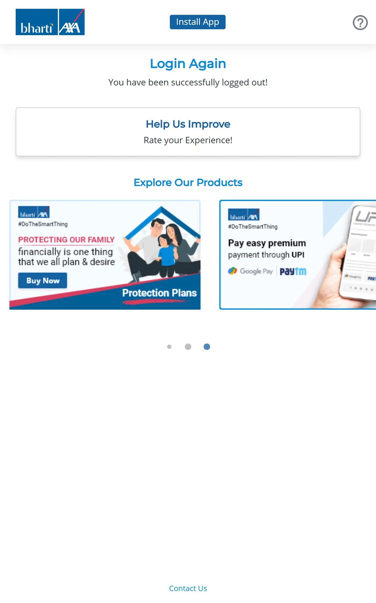 Bharti AXA Life | Indus Appstore | Screenshot
