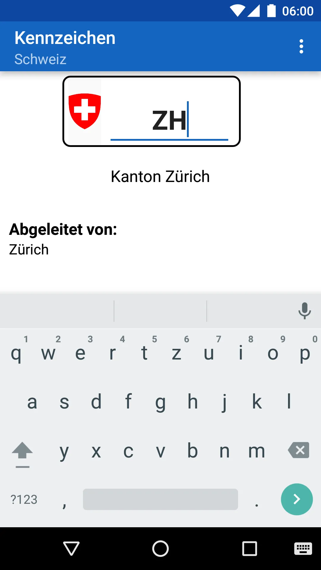 Kennzeichen Deutschland | Indus Appstore | Screenshot