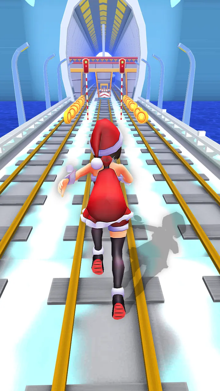 Subway Santa Princess Runner | Indus Appstore | Screenshot