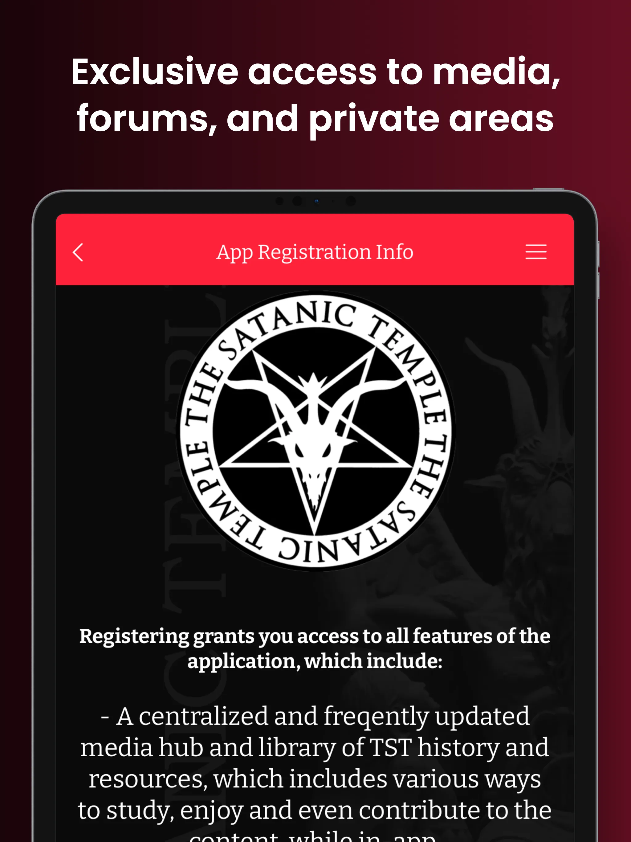 The Satanic Temple | Indus Appstore | Screenshot