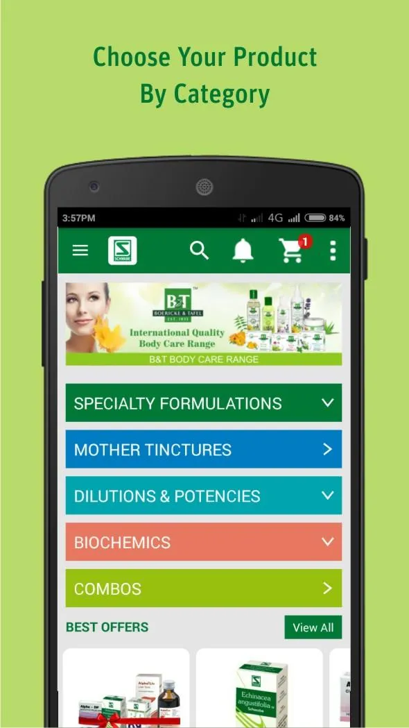 Schwabe India - Homeopathy | Indus Appstore | Screenshot