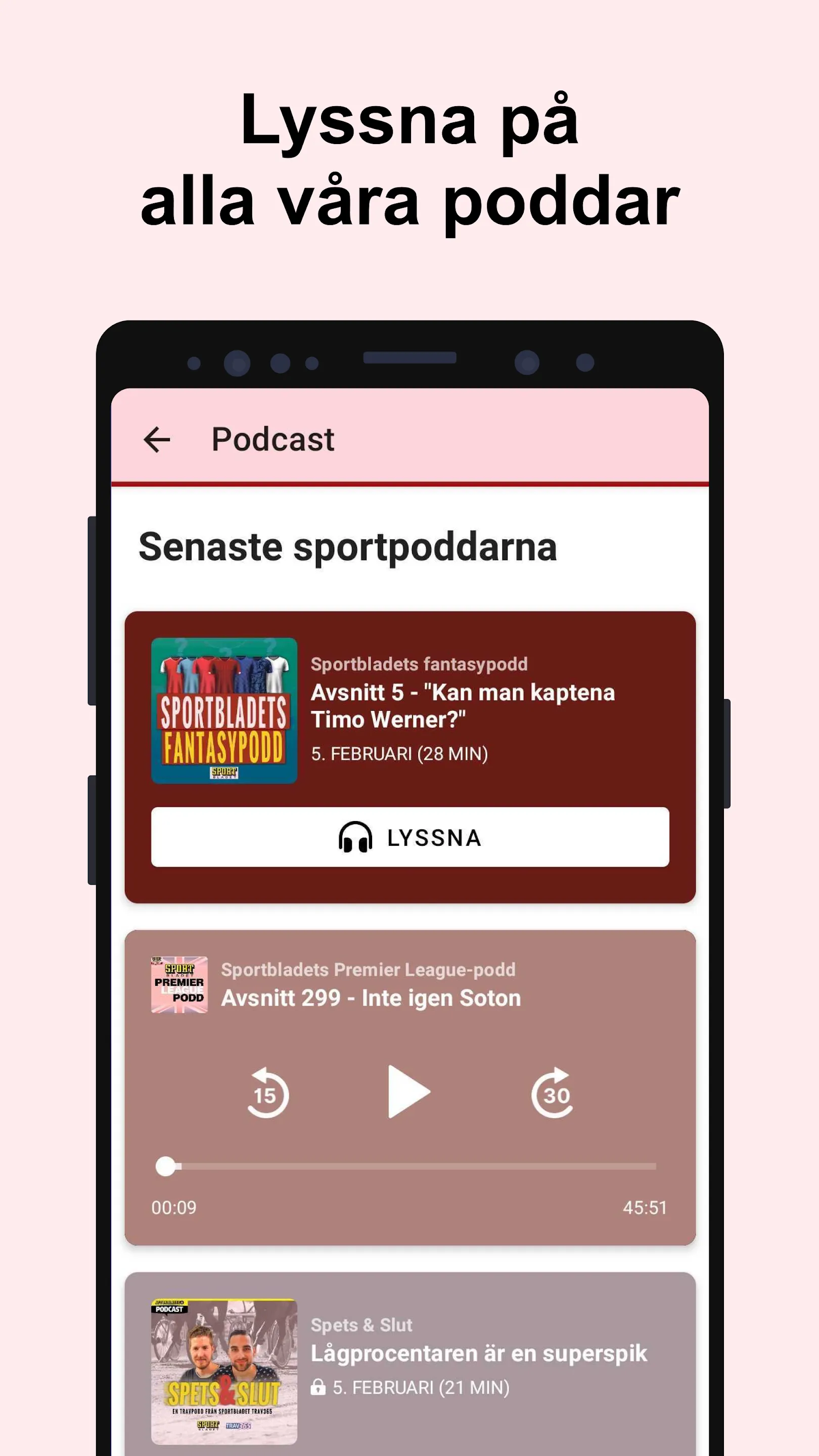 Sportbladet - störst på sport | Indus Appstore | Screenshot