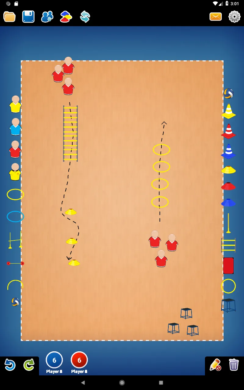 Coach Tactic Board: Volley | Indus Appstore | Screenshot