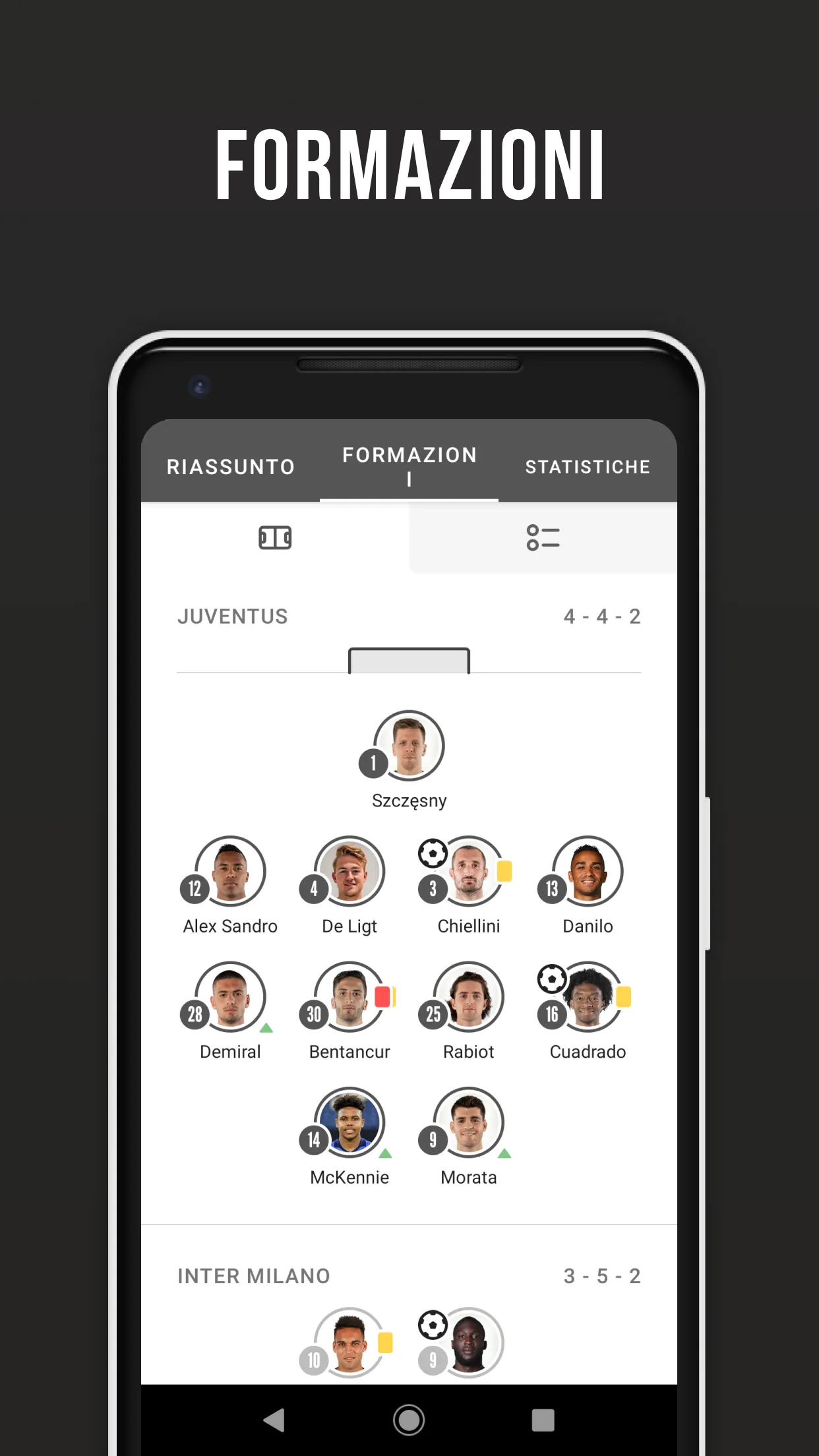 Bianconeri Live: App di calcio | Indus Appstore | Screenshot