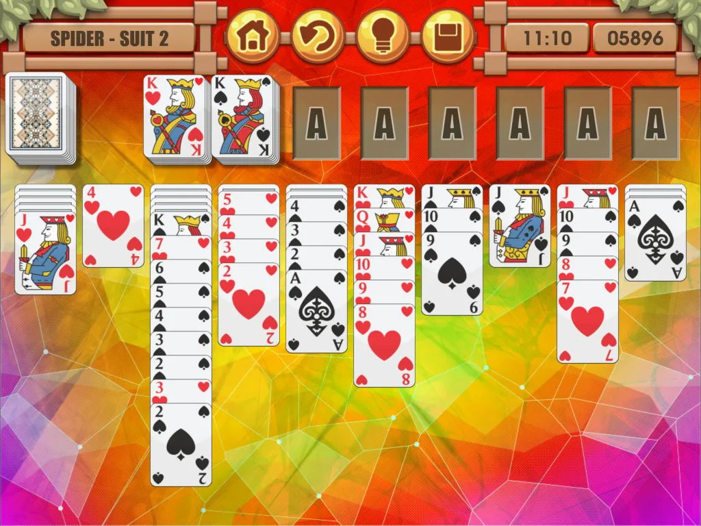 Spider Solitaire Hearts | Indus Appstore | Screenshot