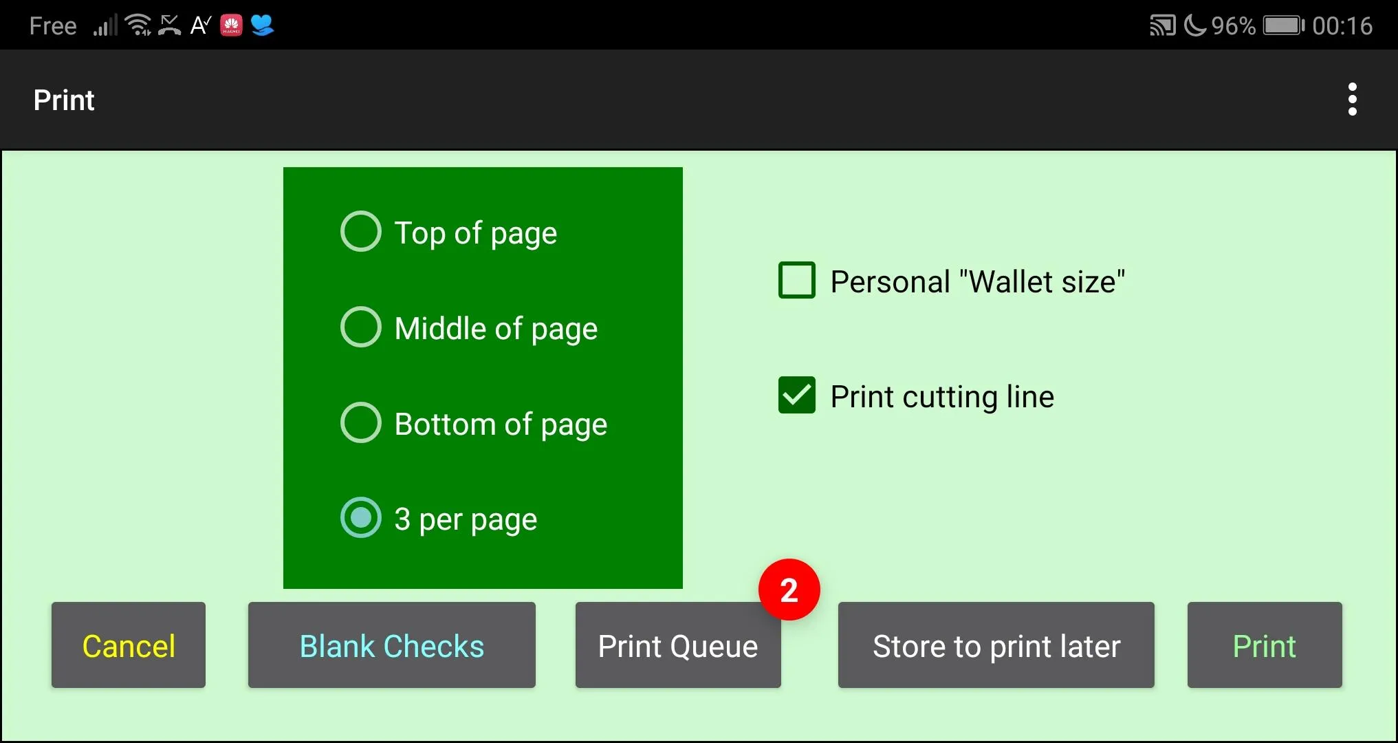 Check Printer Basic | Indus Appstore | Screenshot