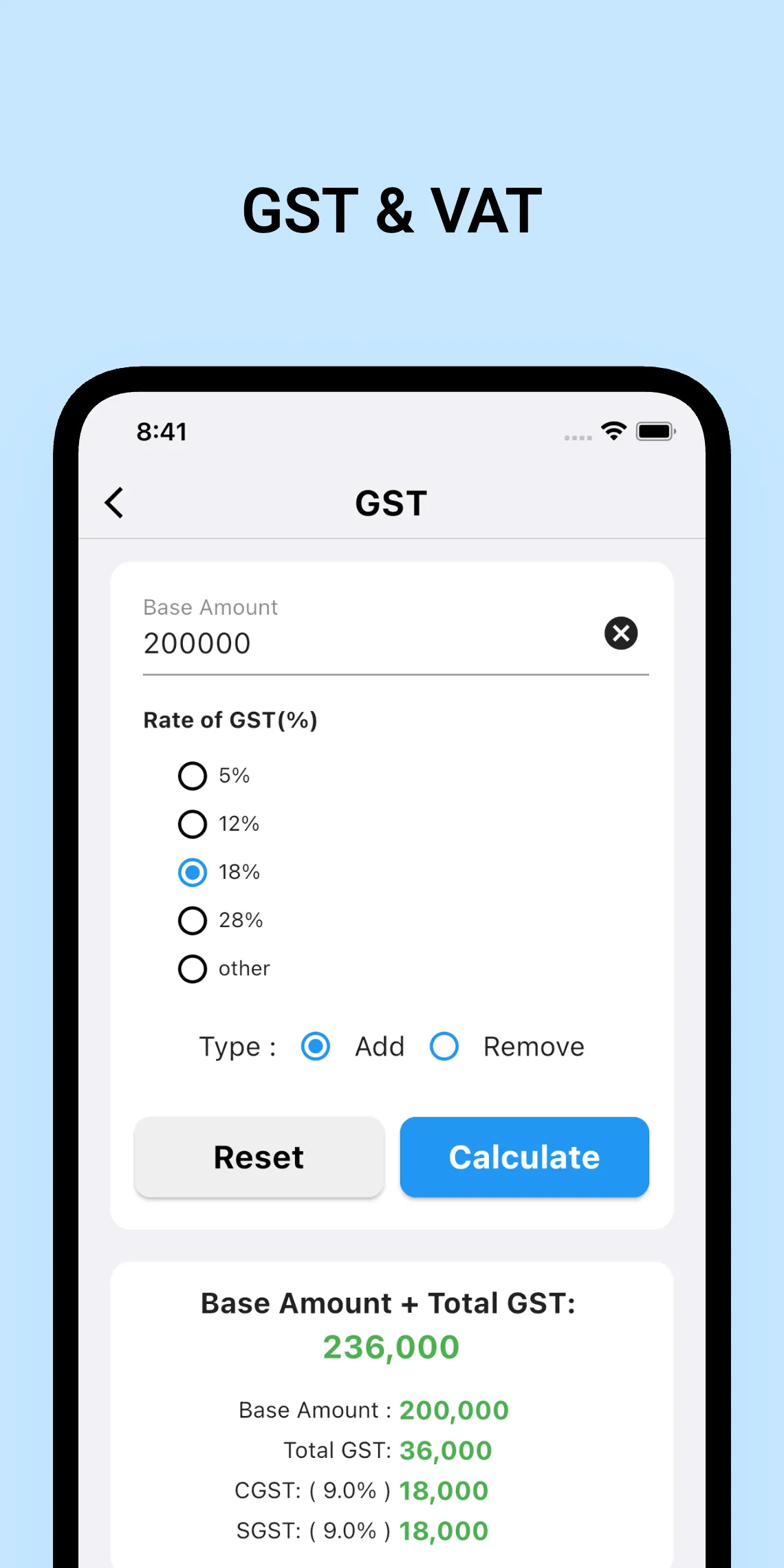 Financial Calculator EMI | Indus Appstore | Screenshot