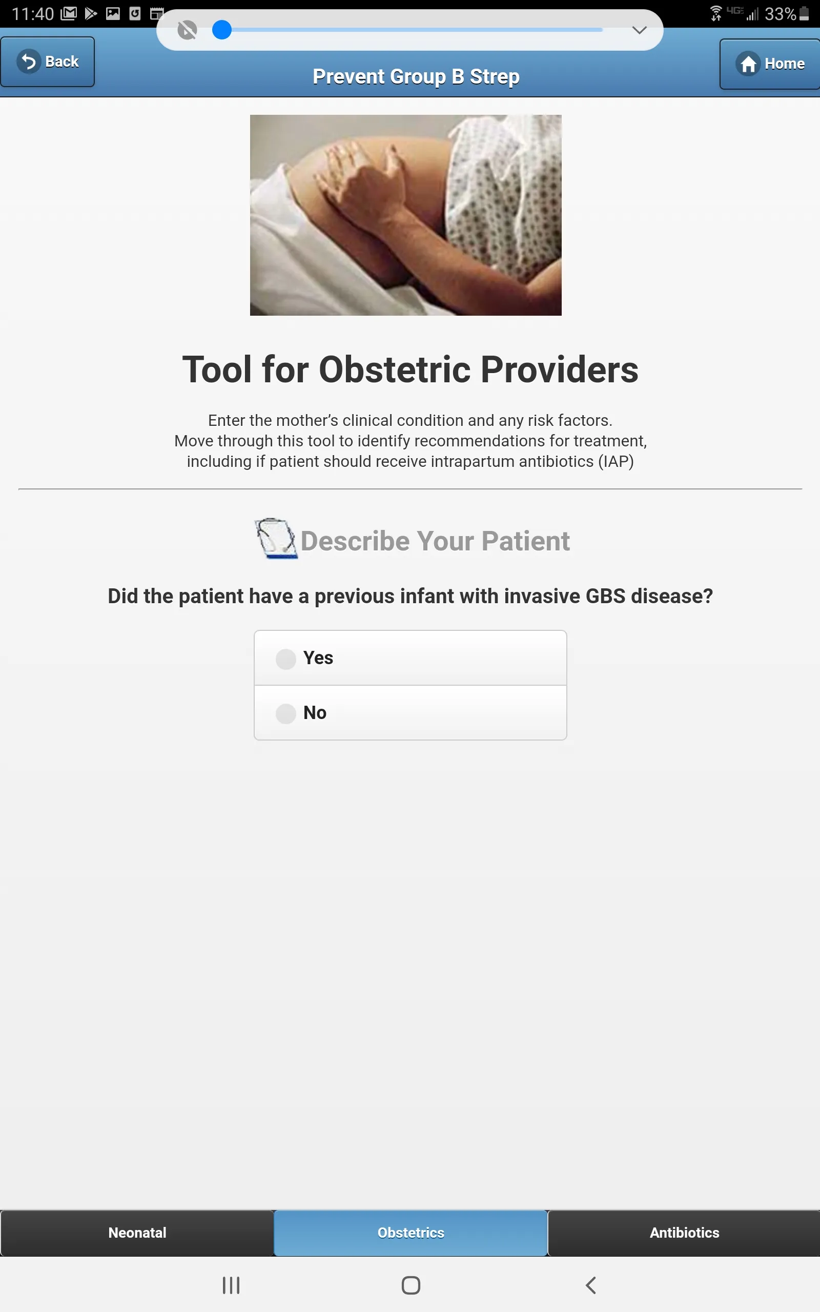 Prevent Group B Strep(GBS) | Indus Appstore | Screenshot