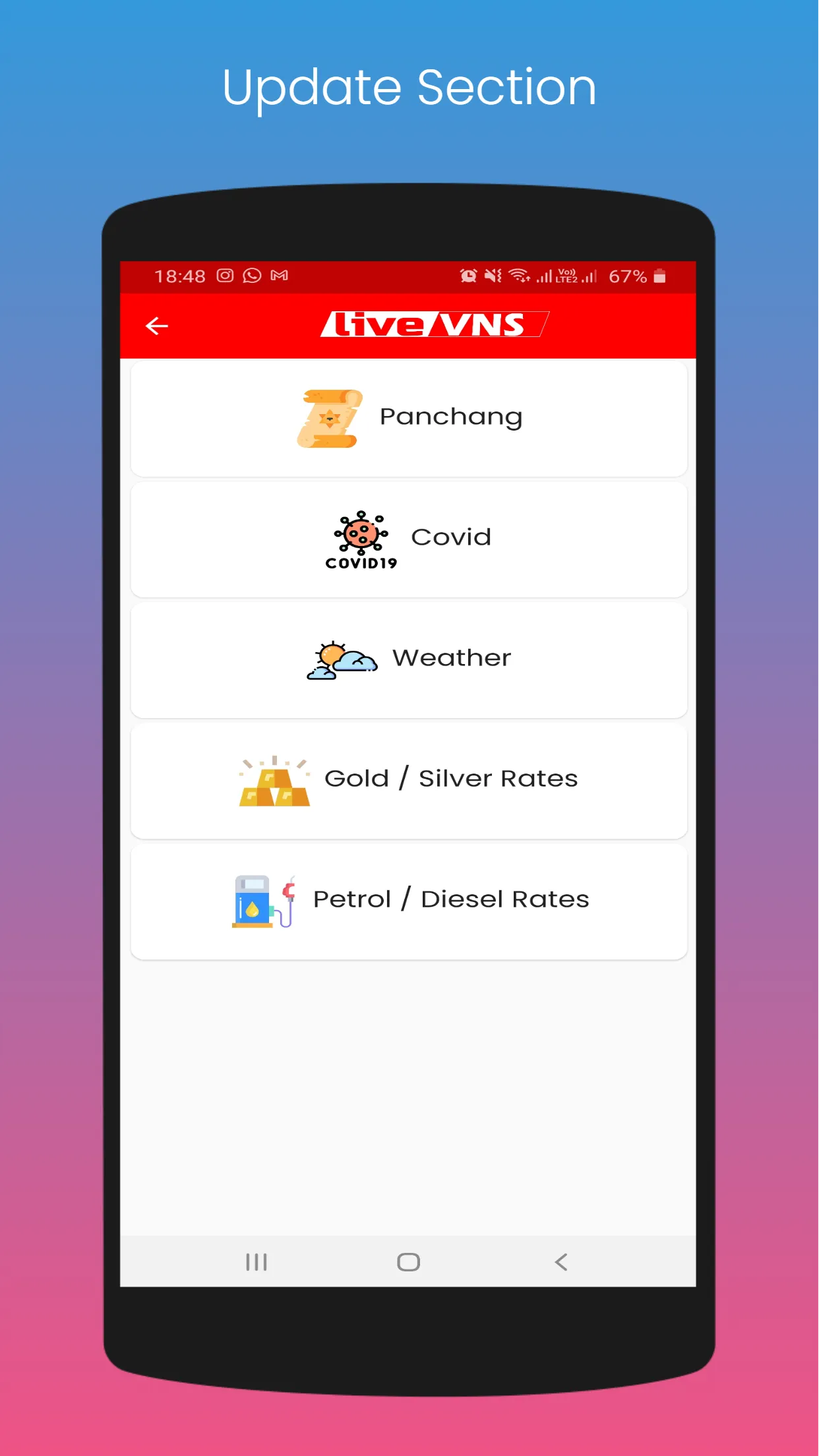 Live VNS - Varanasi News | Indus Appstore | Screenshot