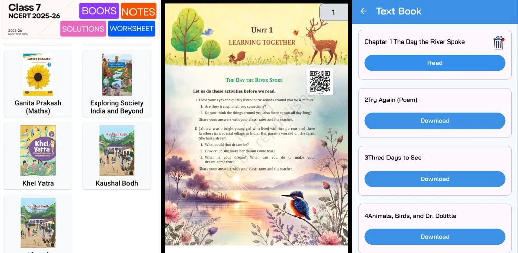 Class 7 Books Solution 2025-26 | Indus Appstore | Screenshot