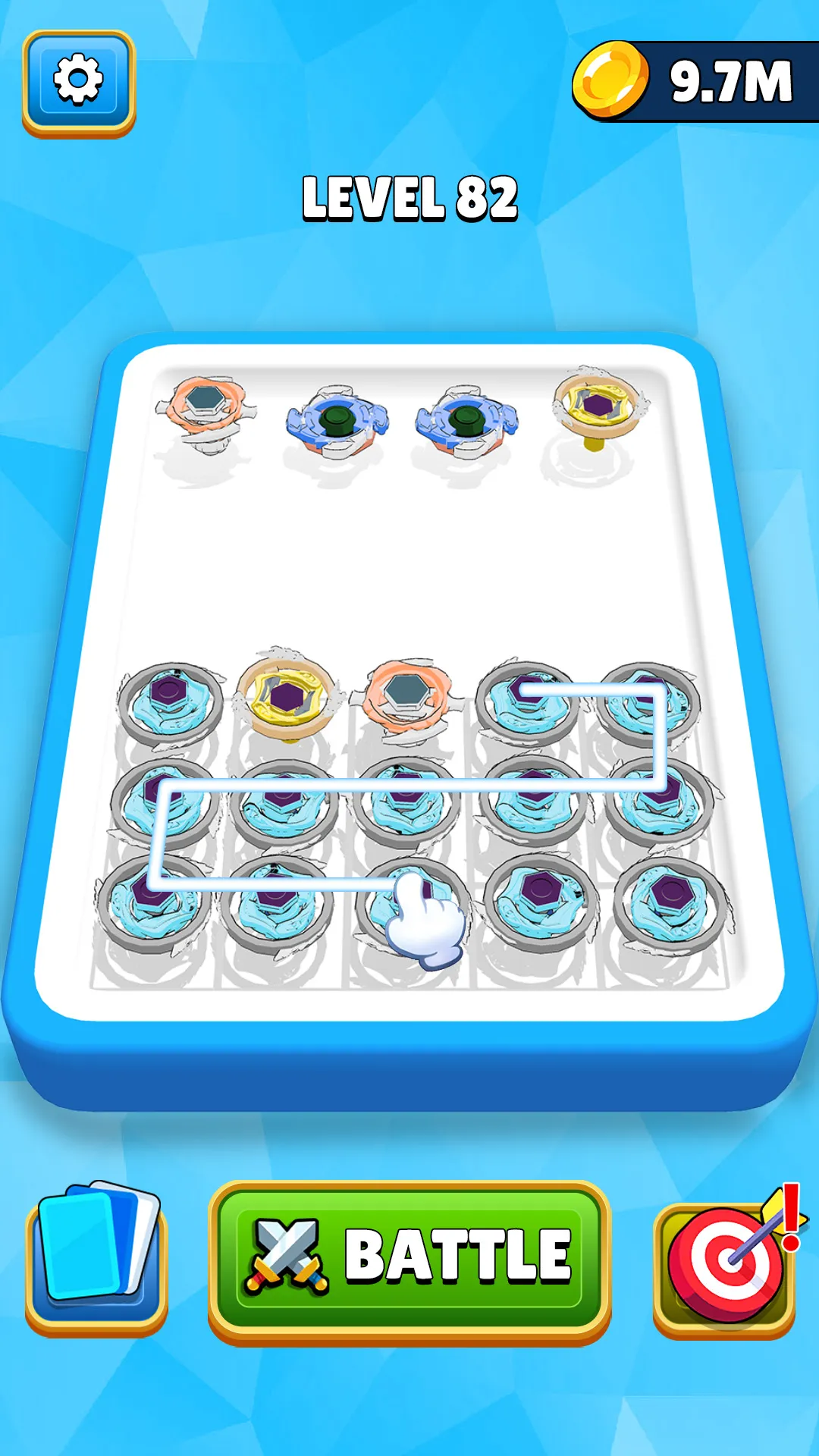 Spinner Merge Fight Game | Indus Appstore | Screenshot