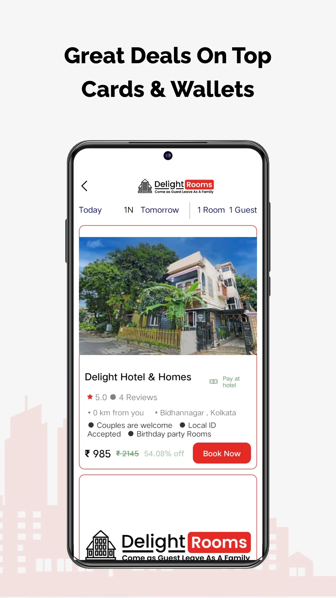 Delight Room:Hotel Booking App | Indus Appstore | Screenshot