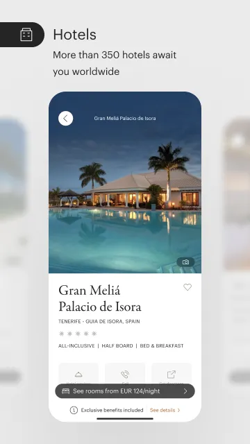 Meliá: Book hotels and resorts | Indus Appstore | Screenshot