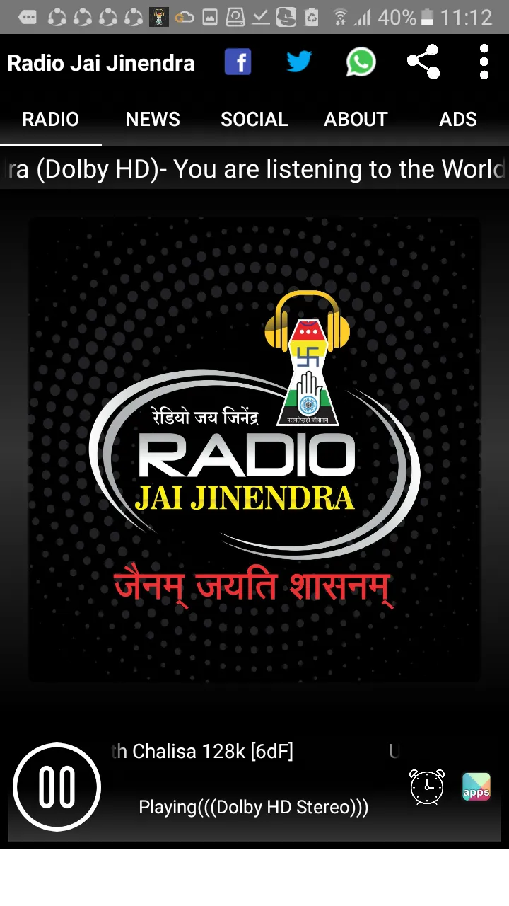 Jai Jinendra Radio on Jainism | Indus Appstore | Screenshot