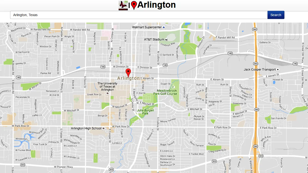 Arlington Map | Indus Appstore | Screenshot