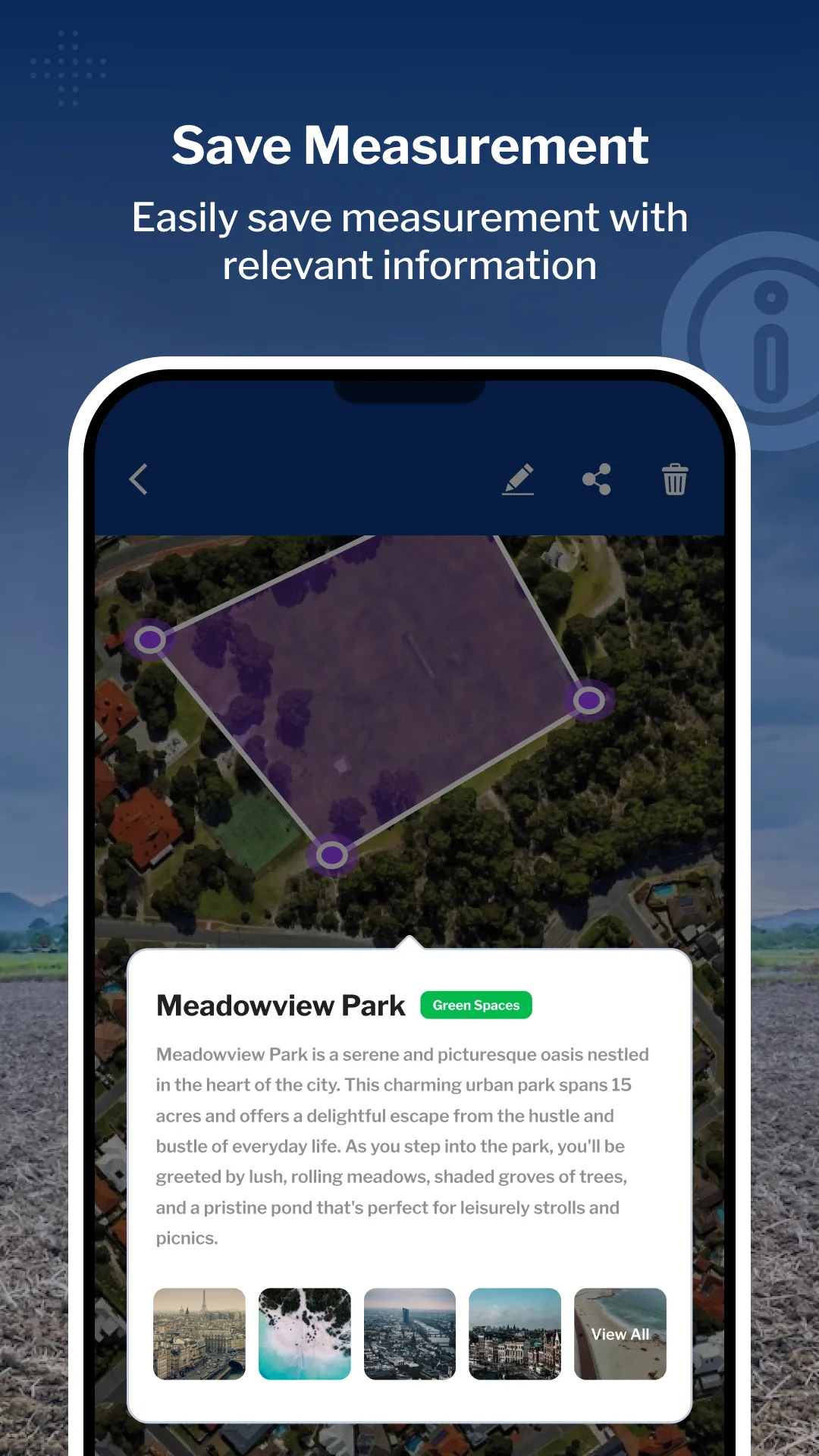 GPS Field Area Measure | Indus Appstore | Screenshot
