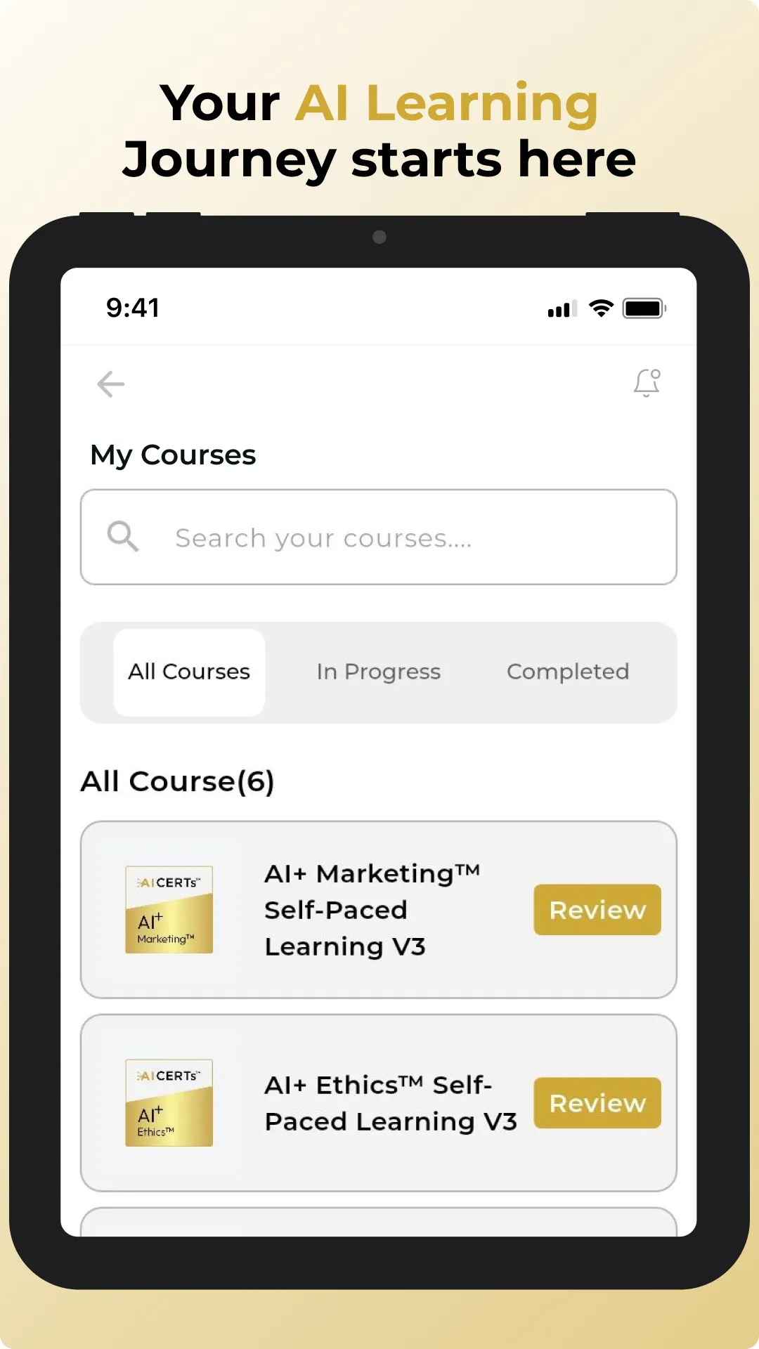 AI CERTs® | Indus Appstore | Screenshot