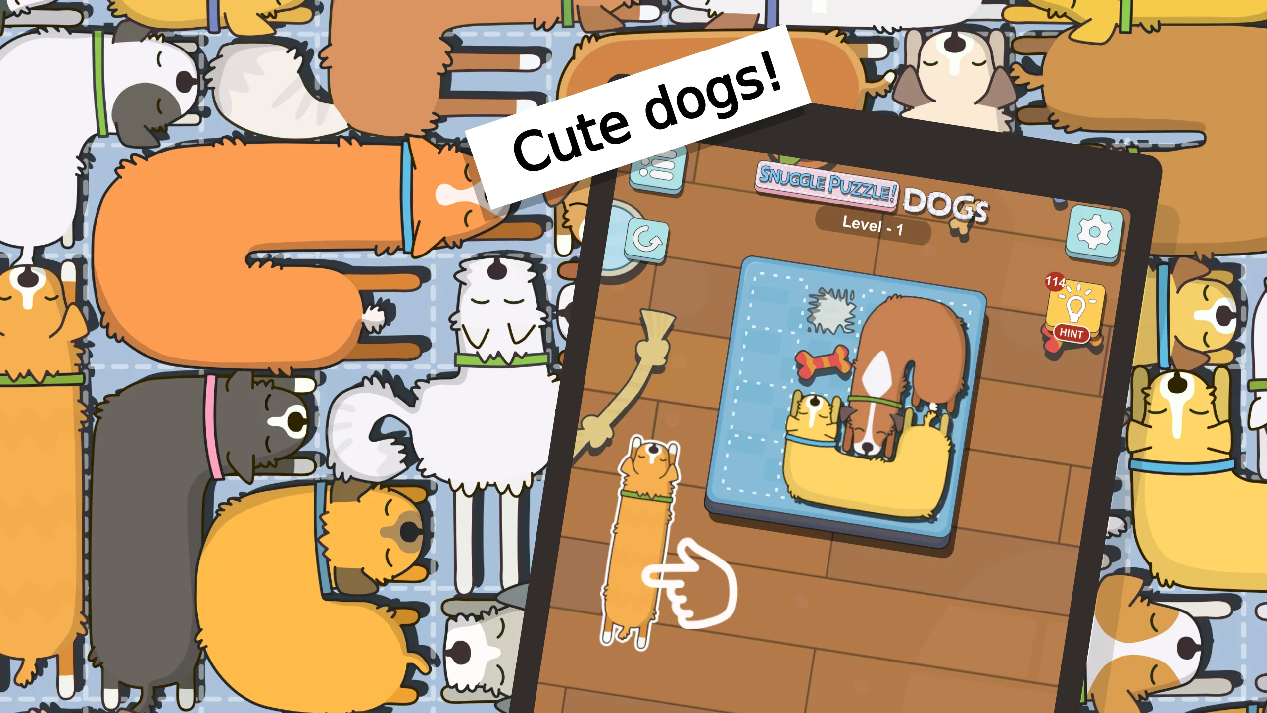 Snuggle Puzzle Dog Puzzles | Indus Appstore | Screenshot