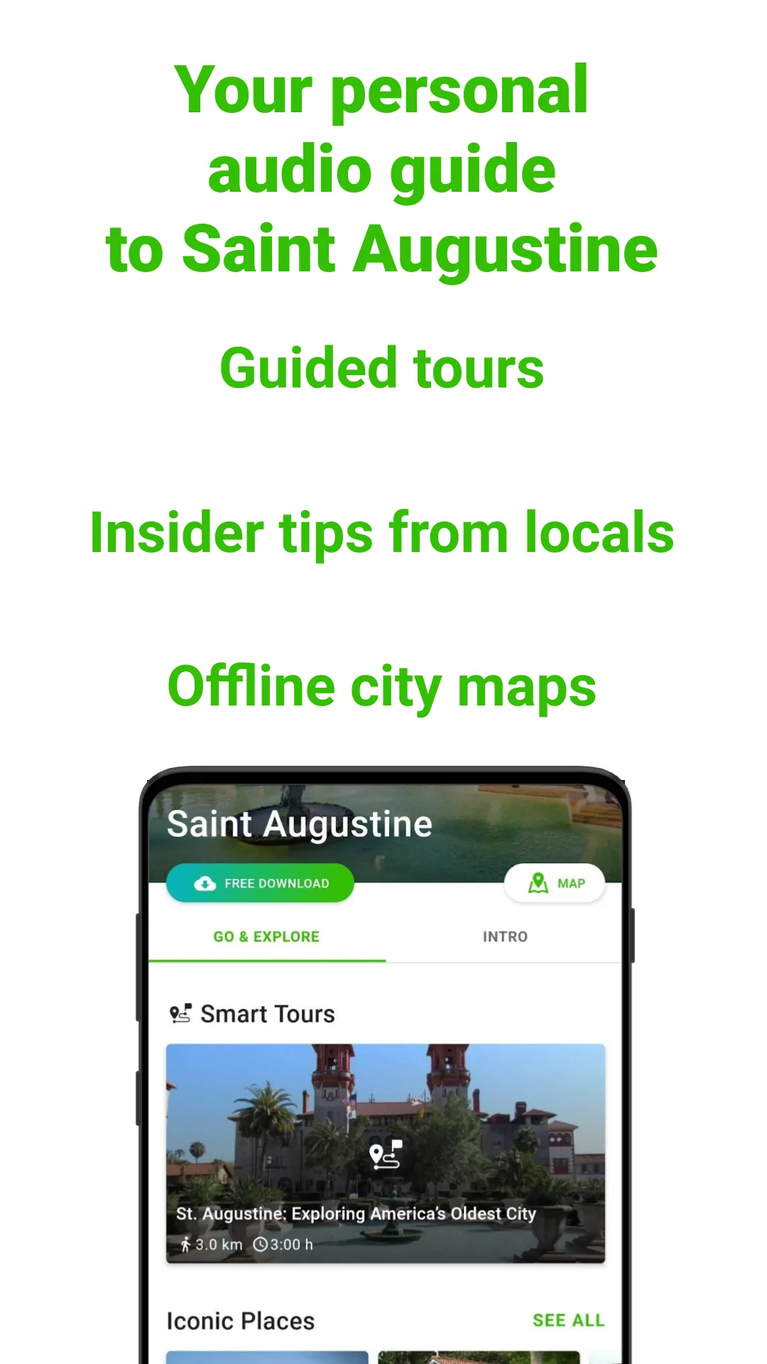 Saint Augustine SmartGuide | Indus Appstore | Screenshot