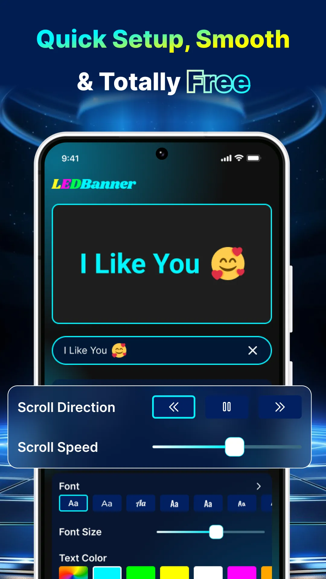 LED Text Scroller - LED Banner | Indus Appstore | Screenshot