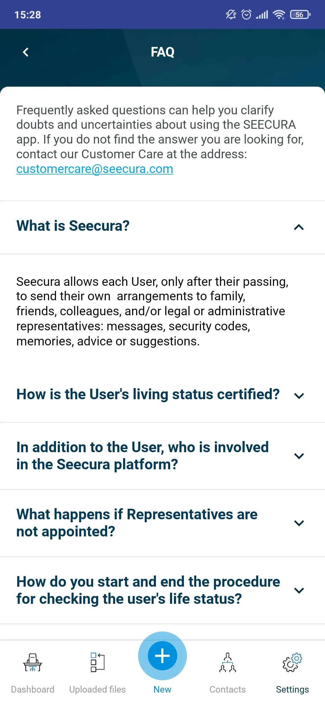 Seecura | Indus Appstore | Screenshot