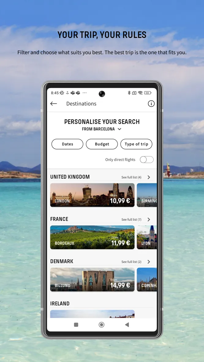 Vueling - Cheap Flights | Indus Appstore | Screenshot