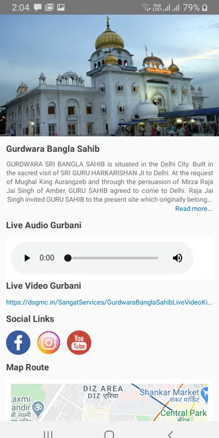 Gurdwara Bangla Sahib | Indus Appstore | Screenshot