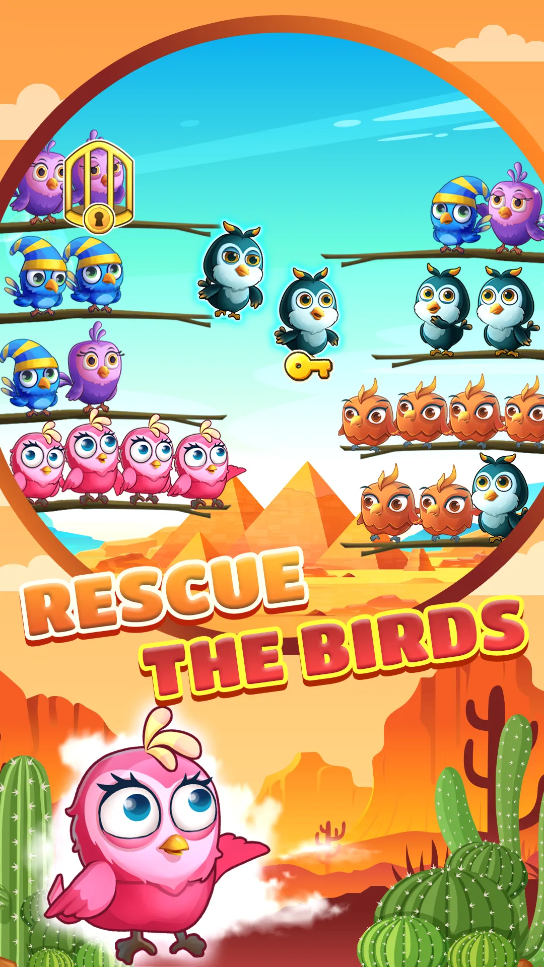 Bird Sort Puzzle: Color Game | Indus Appstore | Screenshot
