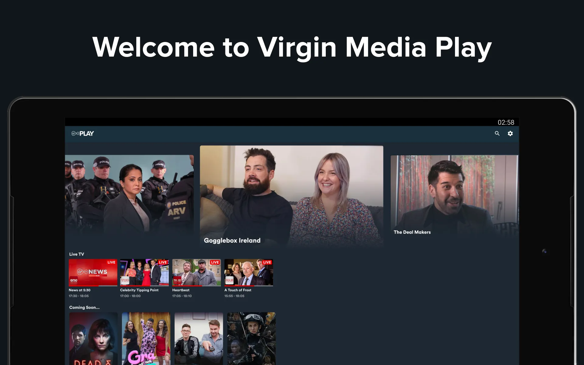 Virgin Media Play | Indus Appstore | Screenshot