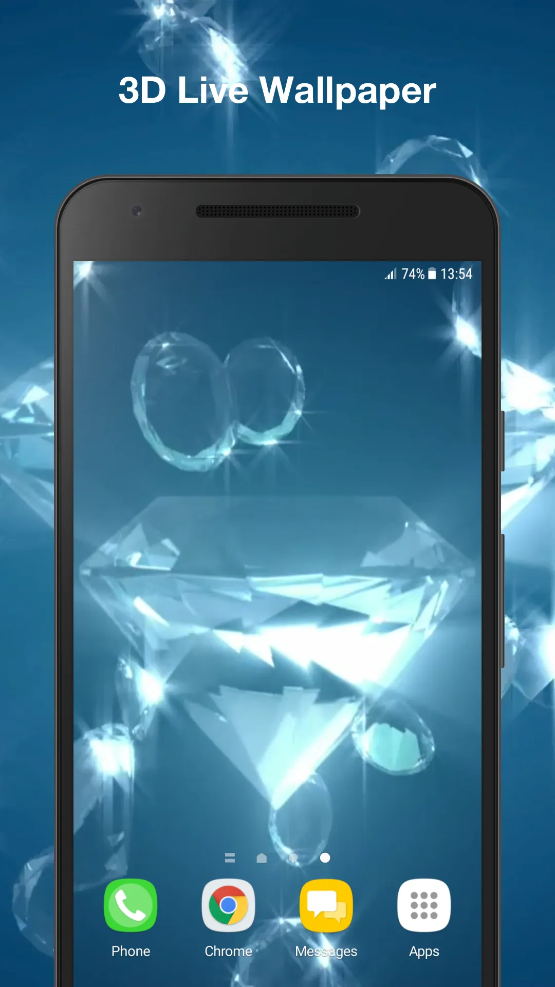 Diamond Live Wallpaper | Indus Appstore | Screenshot