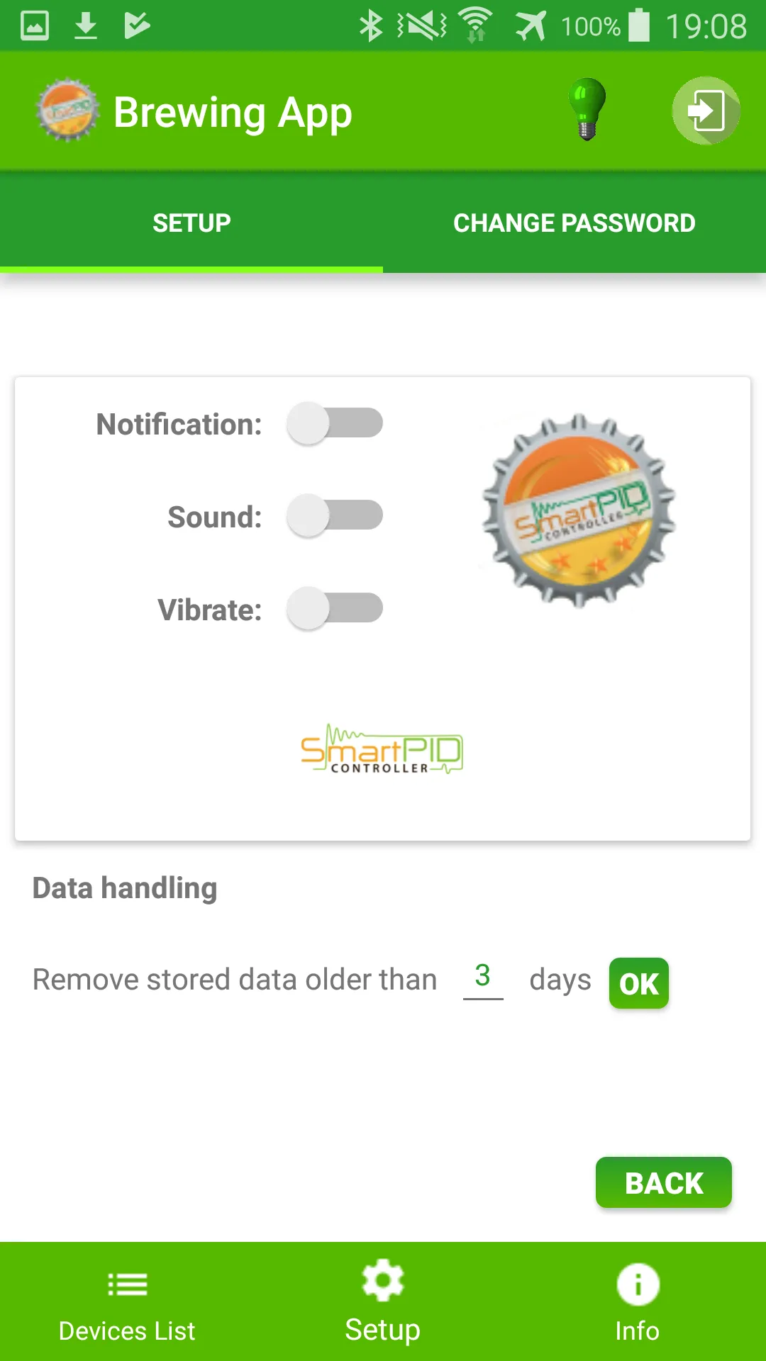 SmartPID smart HomeBrewing | Indus Appstore | Screenshot