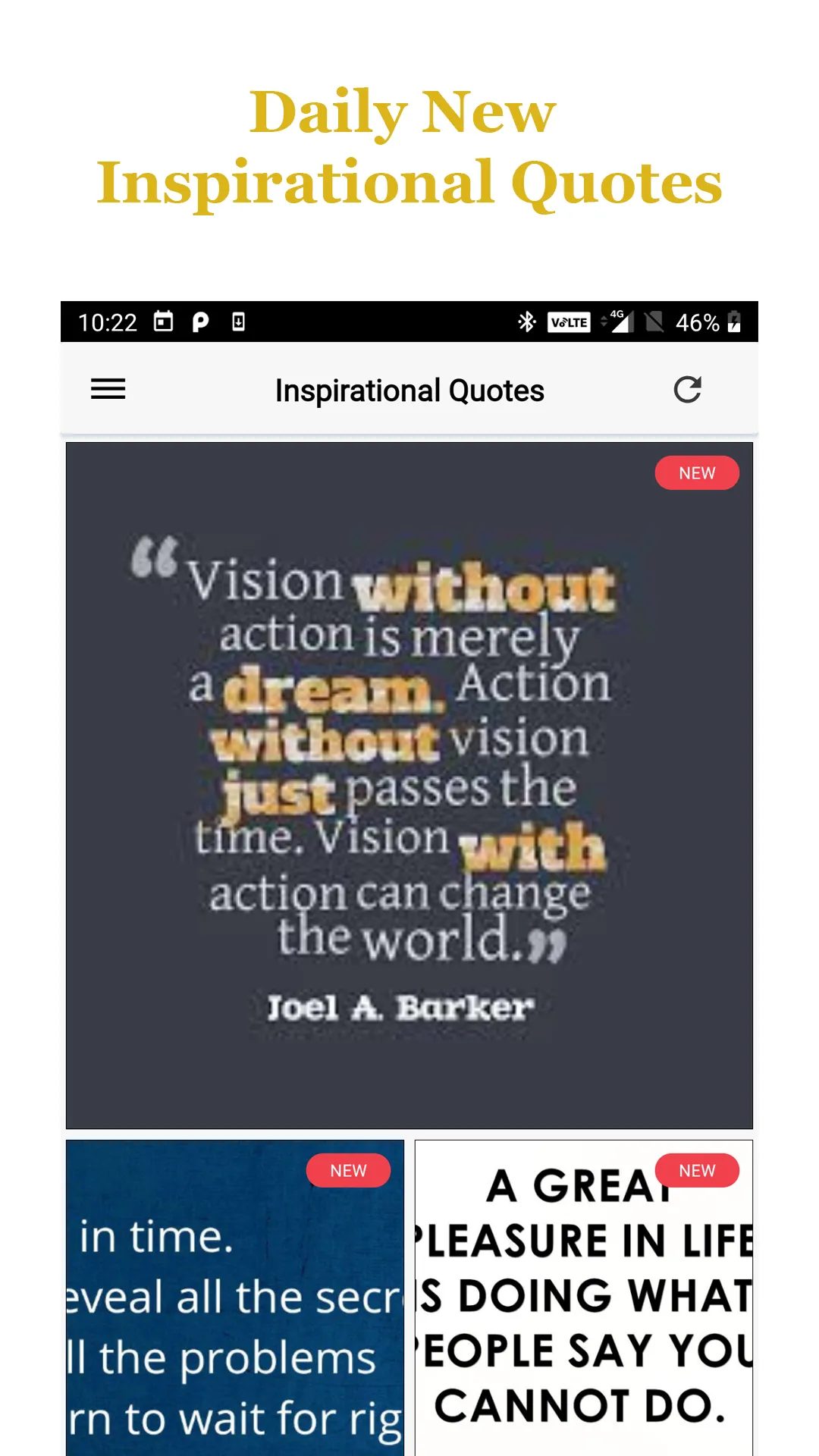 Inspirational Quotes | Indus Appstore | Screenshot