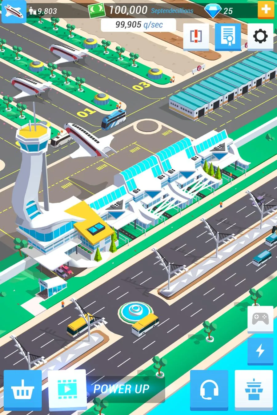 Idle Airport Tycoon - Planes | Indus Appstore | Screenshot