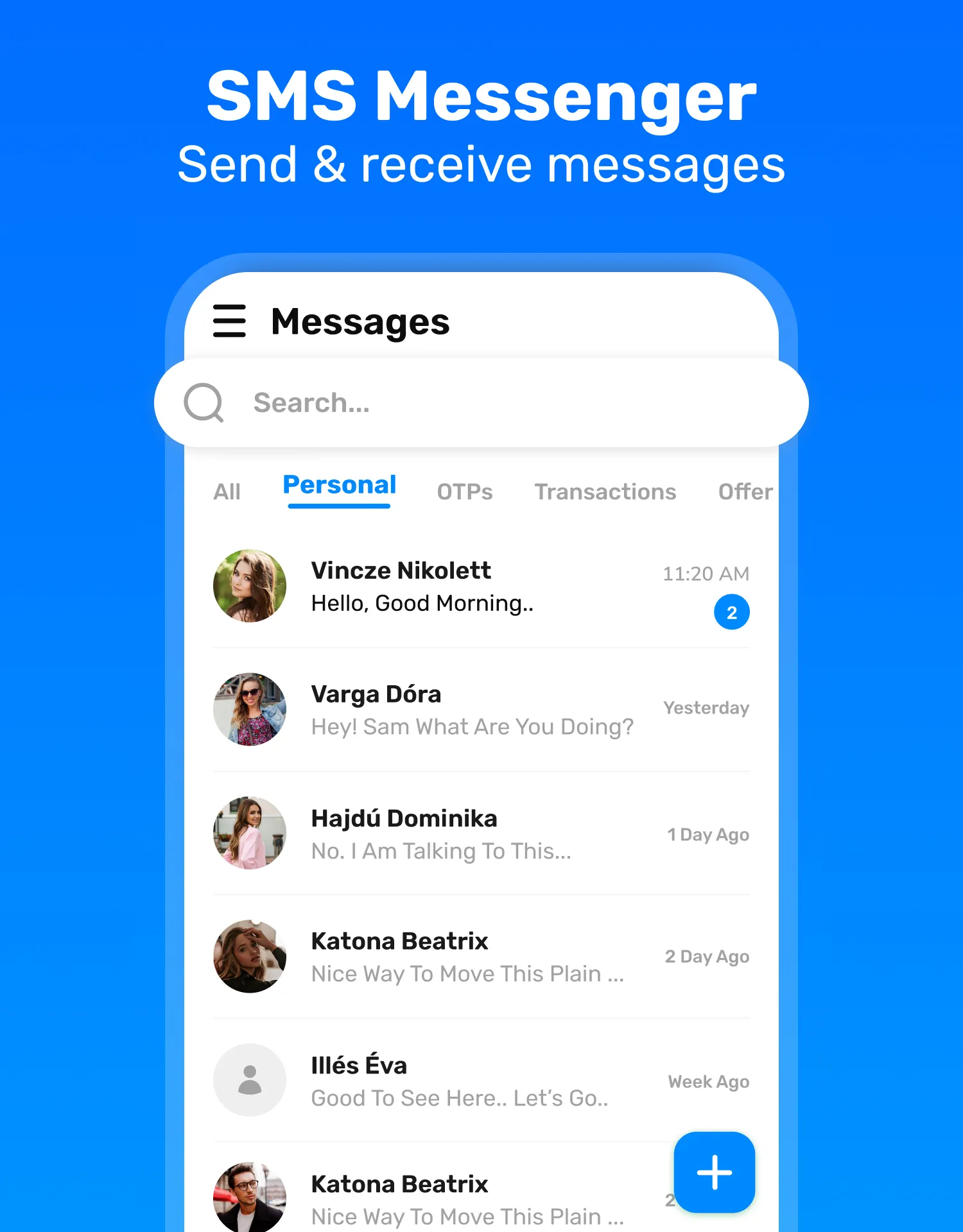 Messages - SMS Messenger | Indus Appstore | Screenshot