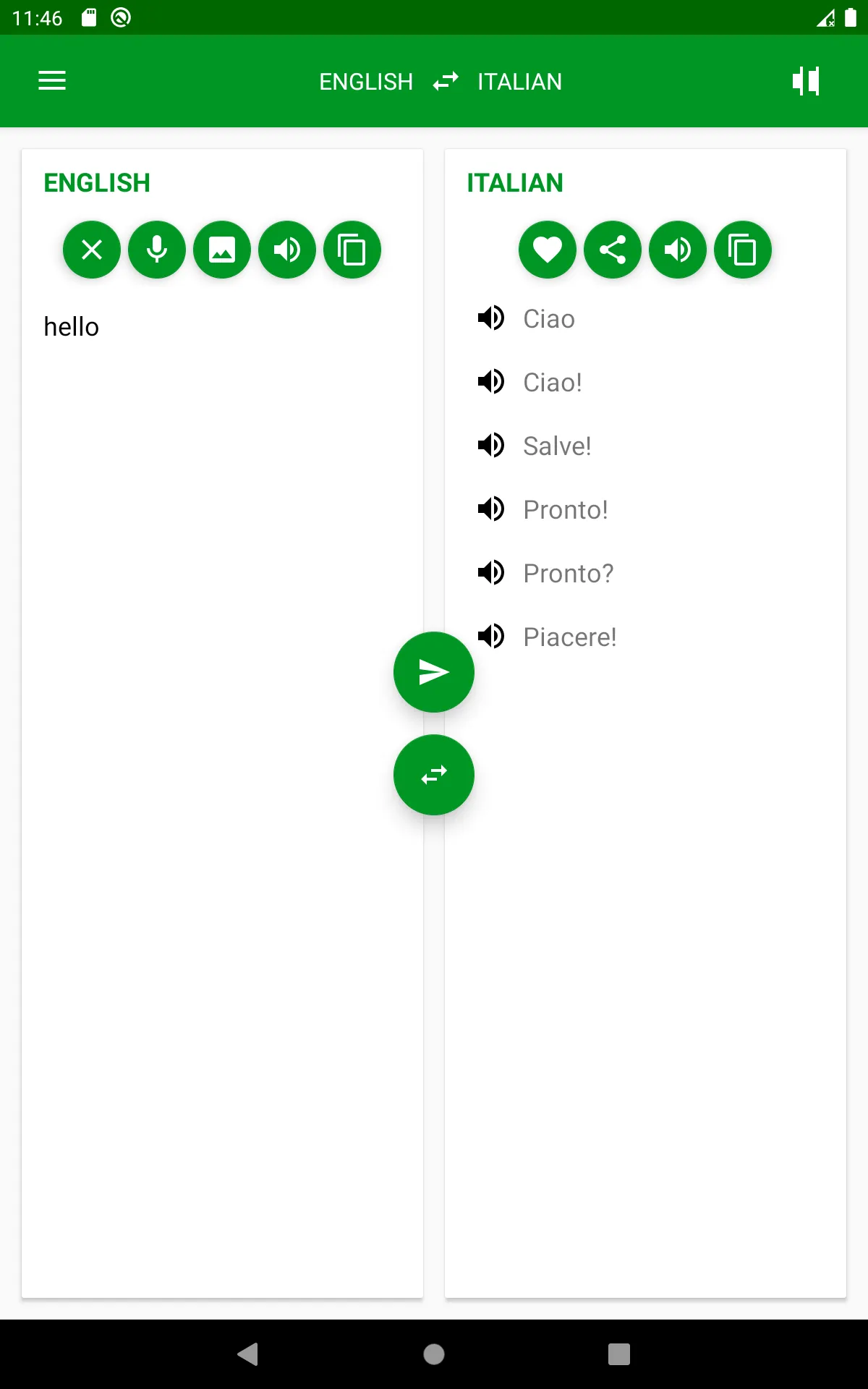 Italian - English Translator | Indus Appstore | Screenshot