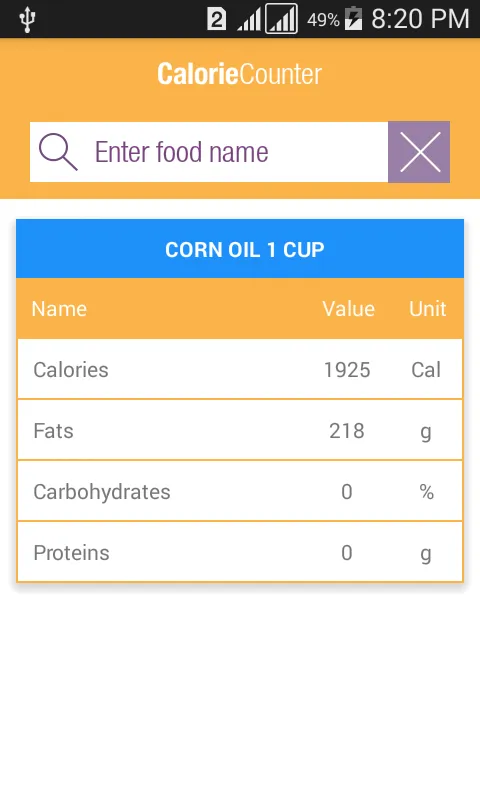 Calorie Counter-Food & Fitness | Indus Appstore | Screenshot