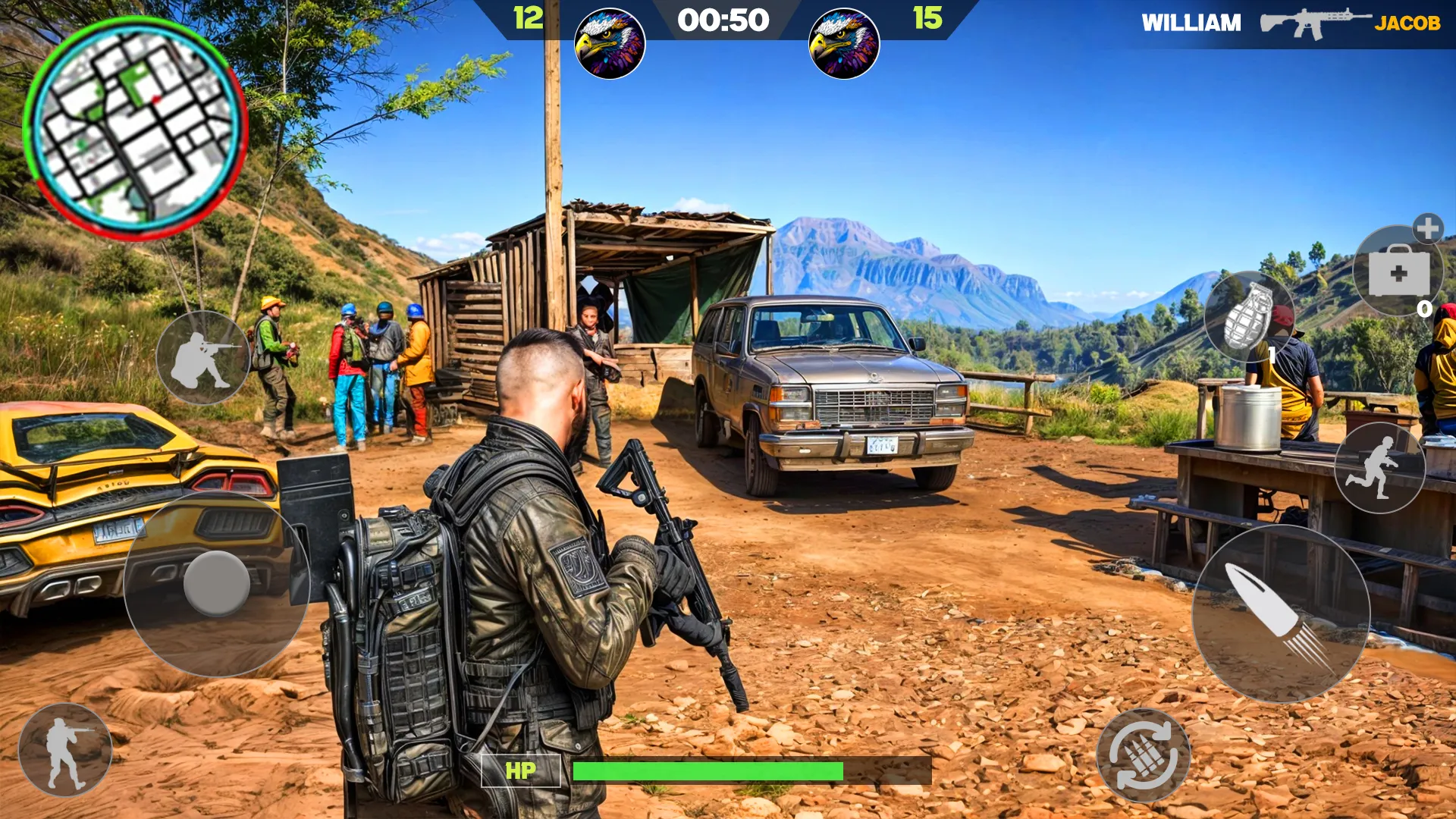 Enemy Strike Soldier Games | Indus Appstore | Screenshot