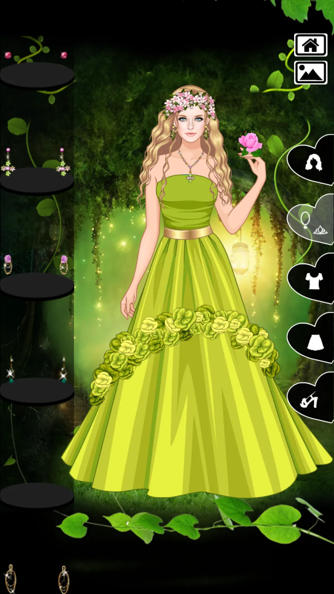 Element Princess dress up game | Indus Appstore | Screenshot