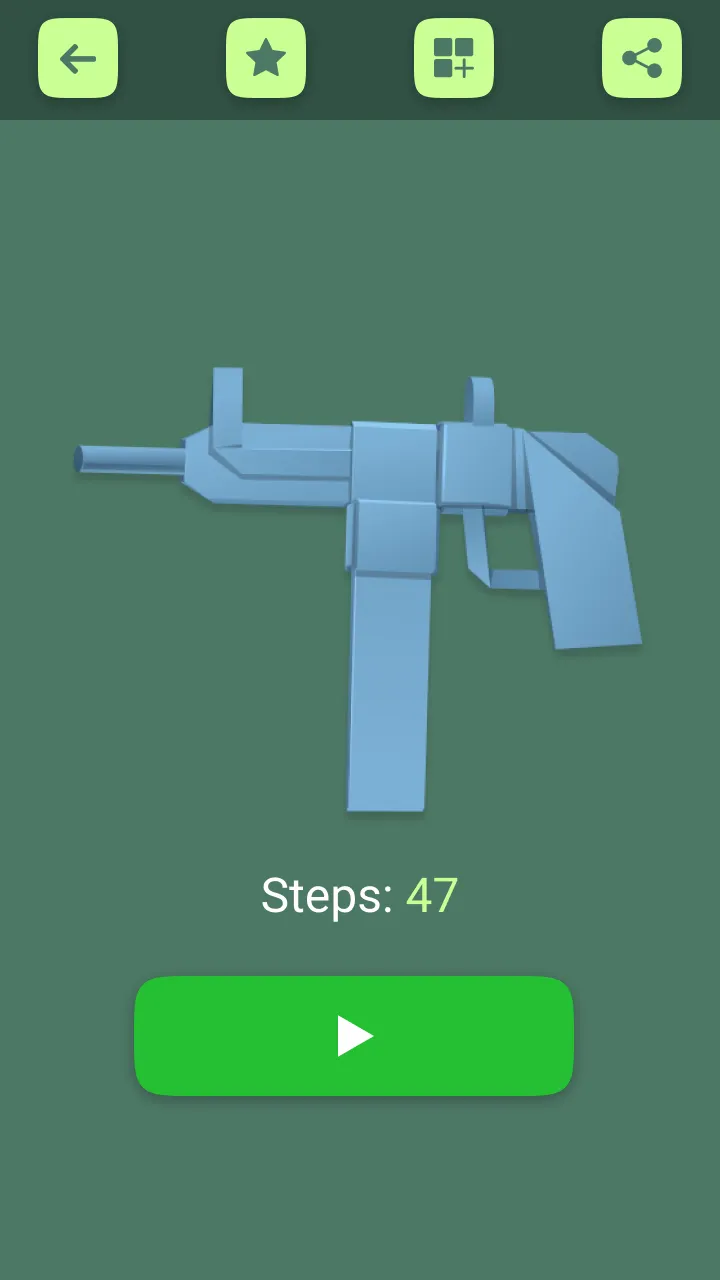 Origami Weapons Instructions | Indus Appstore | Screenshot