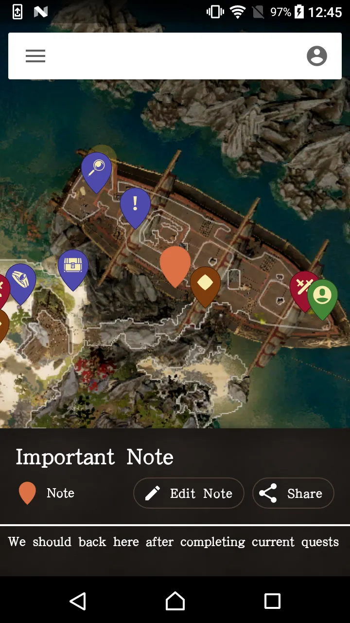 MapGenie: Divinity: OS 2 Map | Indus Appstore | Screenshot