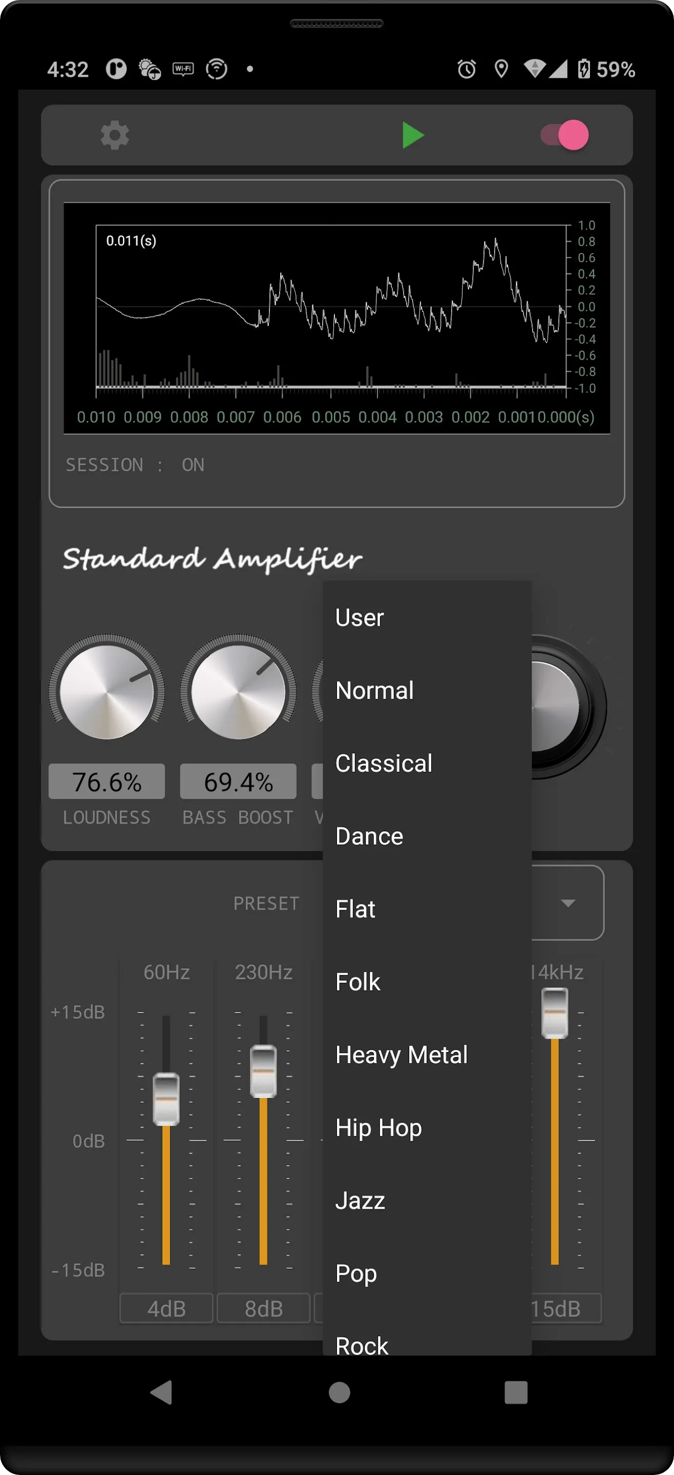 Audio Equalizer -standard | Indus Appstore | Screenshot