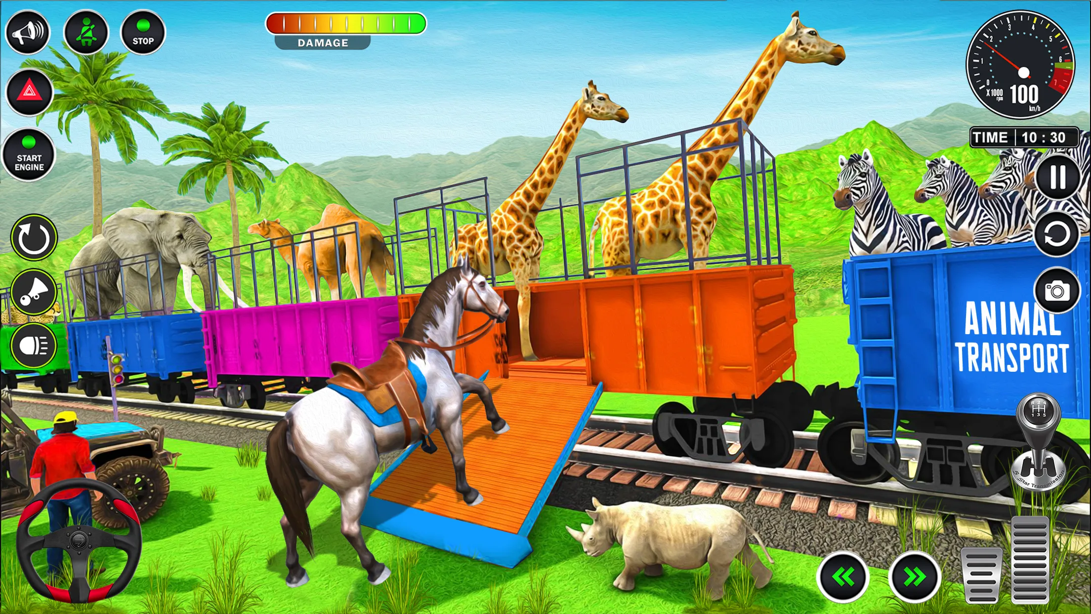 Animal Transport Truck Game 3D | Indus Appstore | Screenshot