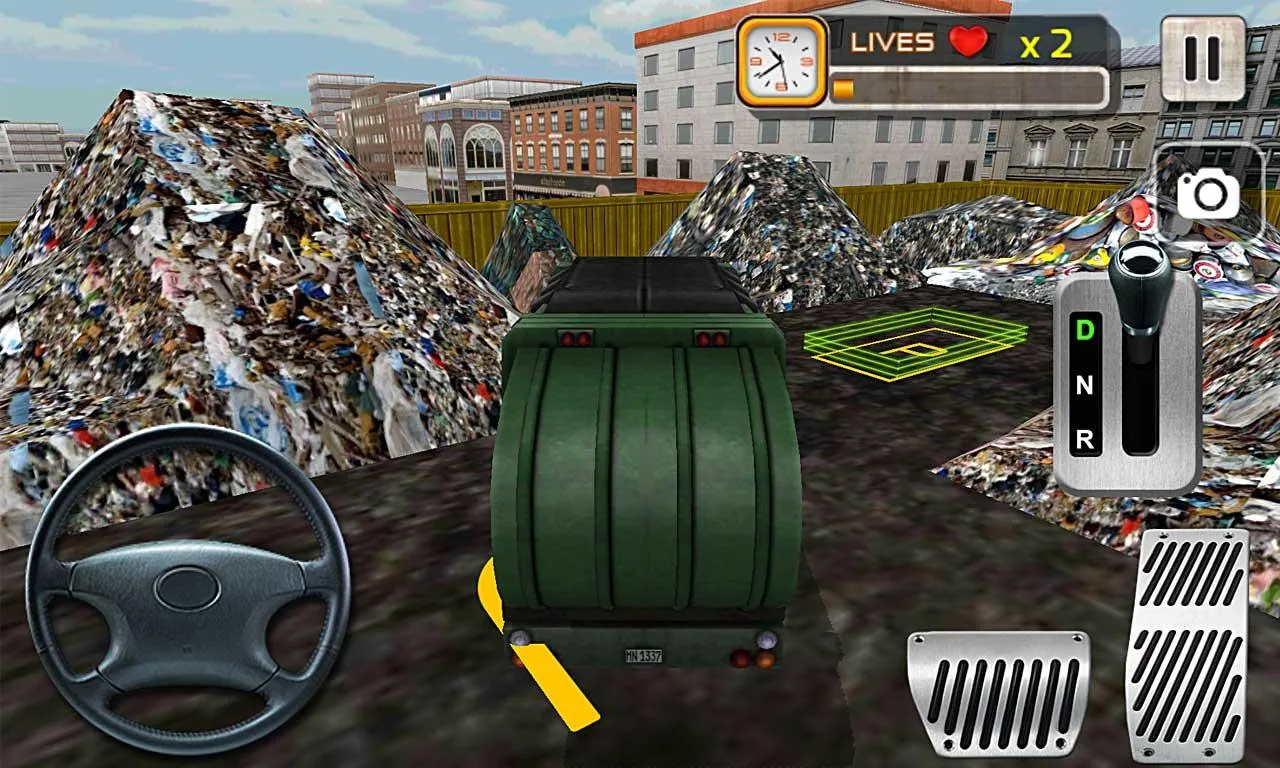 3D Garbage Truck Driver | Indus Appstore | Screenshot