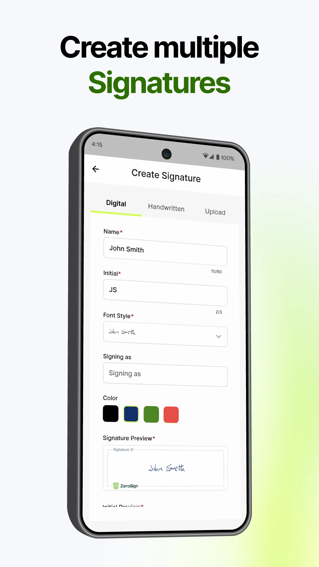 ZorroSign: Sign, Share & Store | Indus Appstore | Screenshot