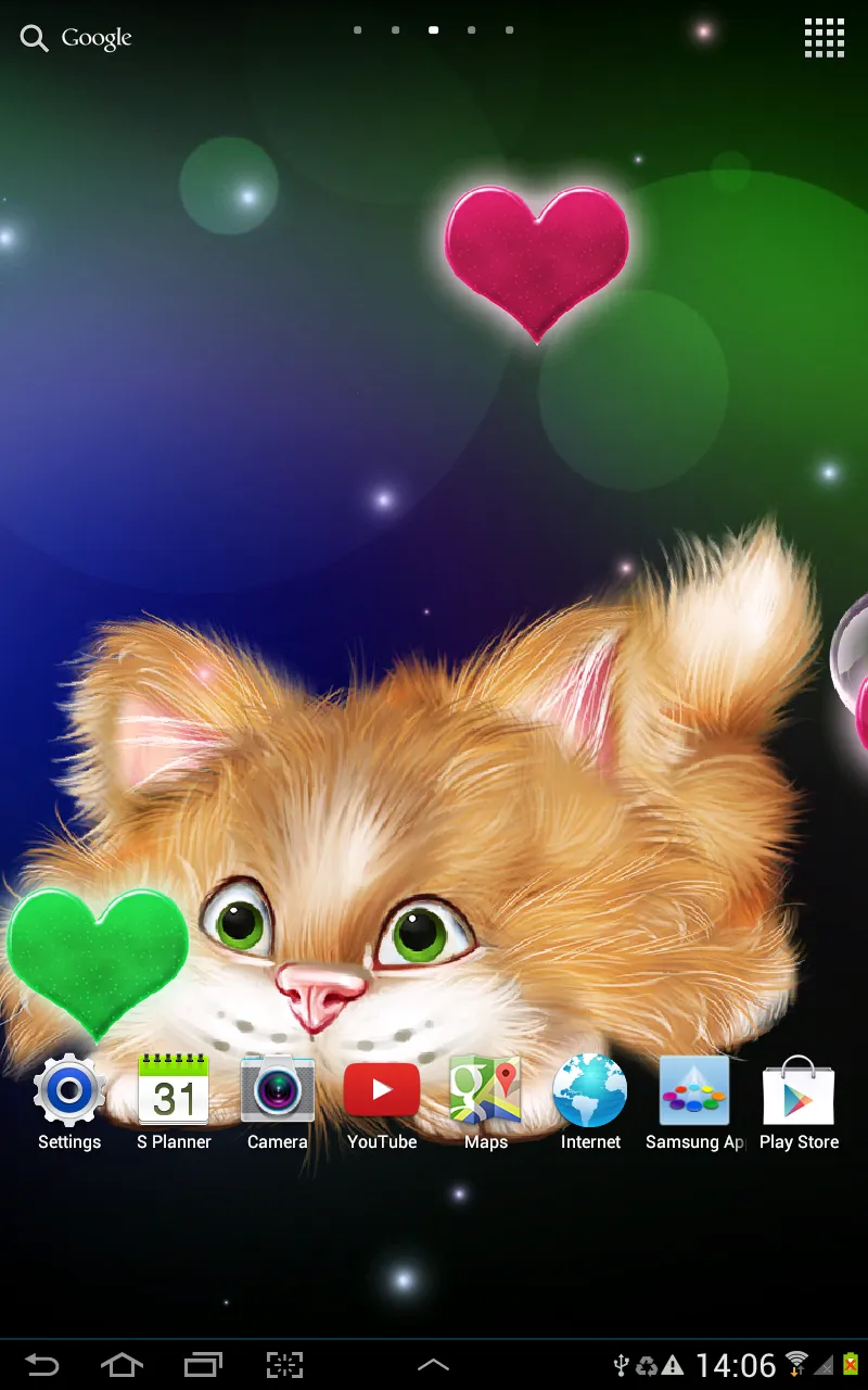 Funny Cat Live Wallpaper | Indus Appstore | Screenshot