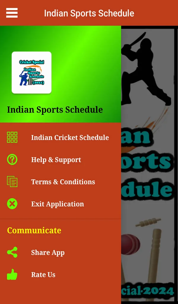 Indian Sports Schedule | Indus Appstore | Screenshot