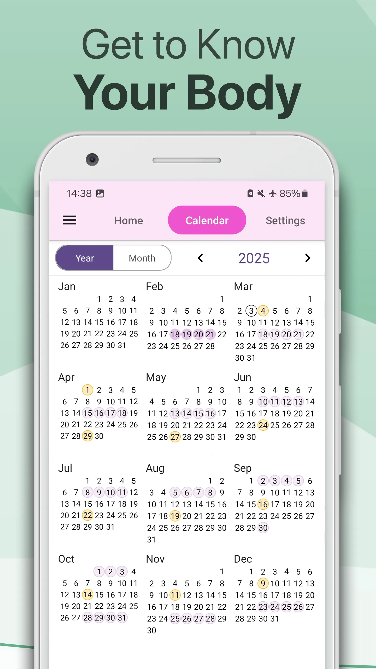 Period and Ovulation Tracker | Indus Appstore | Screenshot