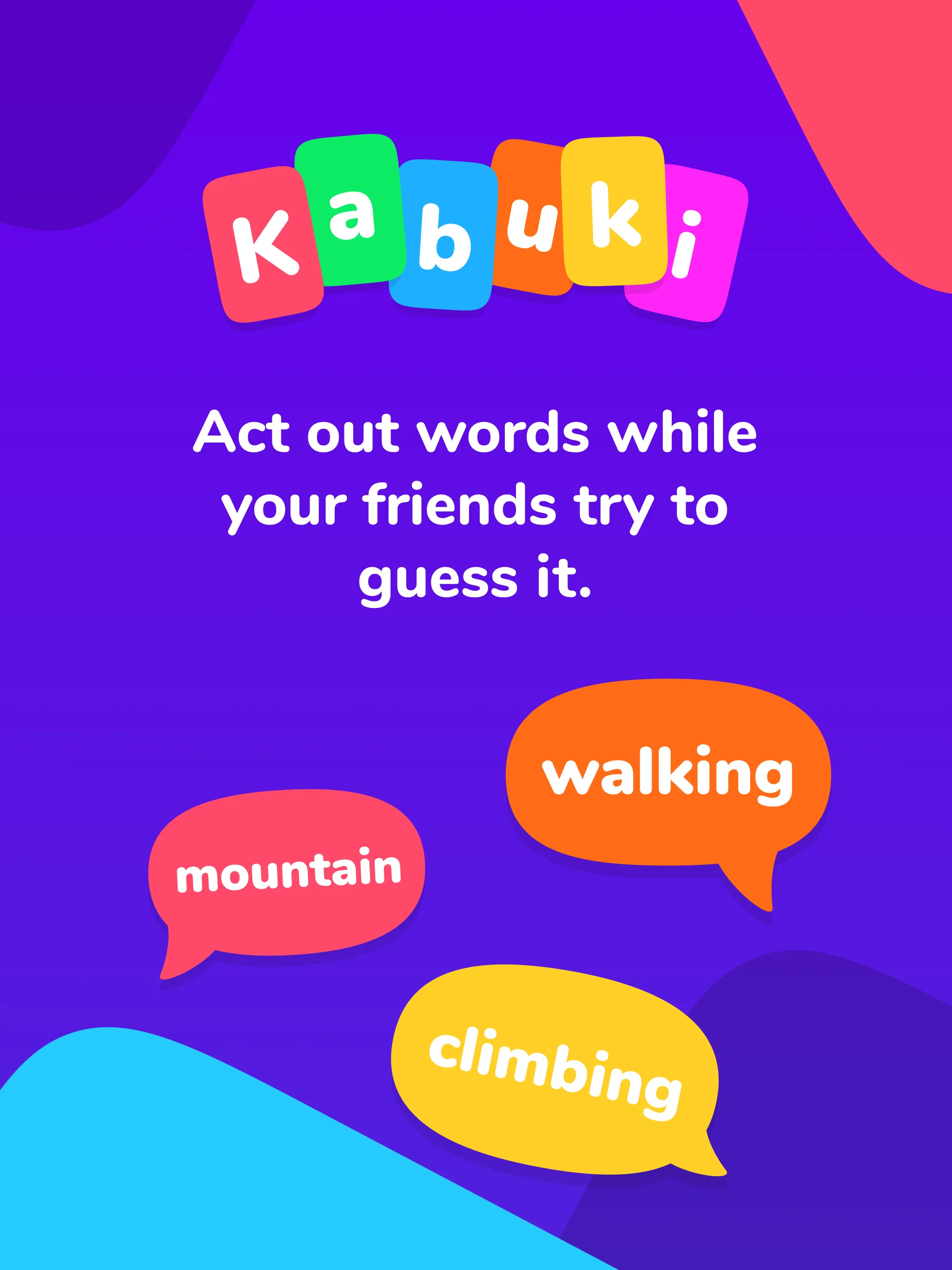 Kabuki - Act it out Charades | Indus Appstore | Screenshot